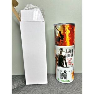 Jason Aldean Try That In A Small Town Tumbler Spotify Link NEW